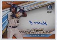 Hendry Mendez #/25