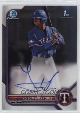 2022 Bowman Chrome - Prospect Autographs #CPA-YML - Yeison Morrobel