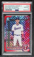 Anthony Gutierrez [PSA 10 GEM MT] #/3