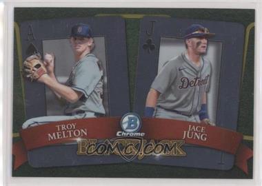 2022 Bowman Draft - Blackjack #BJ-9 - Troy Melton, Jace Jung