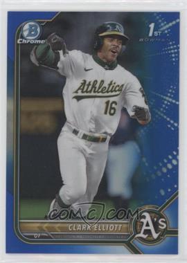 2022 Bowman Draft - Chrome - Blue Refractor #BDC-85 - Clark Elliott /150