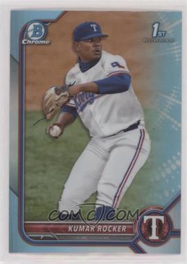 2022 Bowman Draft - Chrome - Sky Blue Refractor #BDC-164 - Kumar Rocker