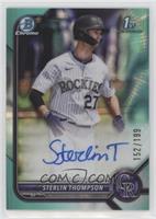 Sterlin Thompson #/199