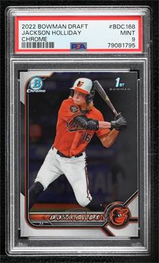 2022 Bowman Draft - Chrome #BDC-168 - Jackson Holliday [PSA 9 MINT]