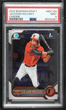 2022 Bowman Draft - Chrome #BDC-168 - Jackson Holliday [PSA 9 MINT]