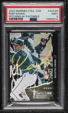 2022 Chiba Lotte Marines Team Issue - Perfect Game #_ROSA.2 - Roki Sasaki [PSA 9 MINT]