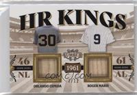 Orlando Cepeda, Roger Maris #/12