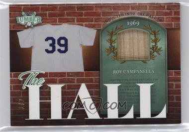 2022 Leaf Lumber - The Hall Relics - Emerald #TH-51 - Roy Campanella /2