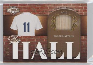 2022 Leaf Lumber - The Hall Relics #TH-16 - Edgar Martinez /25