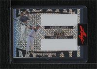 Andruw Jones, David Justice [Uncirculated] #/1