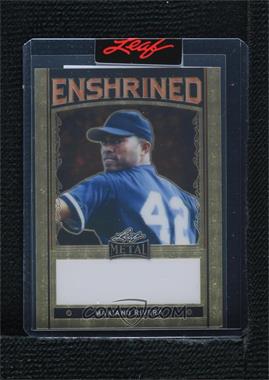 2022 Leaf Metal - Enshrined - Pre-Production Proof Gold Super Prismatic Unsigned #E-MR1 - Mariano Rivera /1 [Uncirculated]