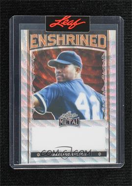 2022 Leaf Metal - Enshrined - Pre-Production Proof Silver Wave Unsigned #E-MR1 - Mariano Rivera /1 [Uncirculated]