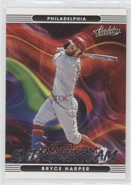 2022 Panini Absolute - Extreme Team - Retail #ET-8 - Bryce Harper