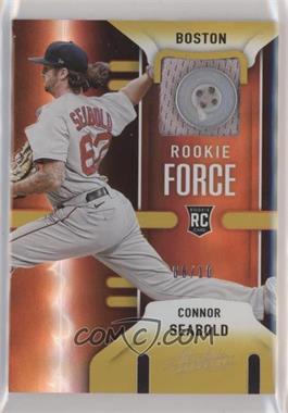 2022 Panini Absolute - Rookie Force - Spectrum Gold #RF-CS - Connor Seabold /10