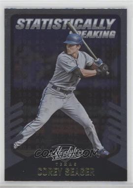 2022 Panini Absolute - Statistically Speaking #SS-5 - Corey Seager