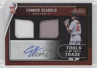 2022 Panini Absolute - Tools of the Trade 2 Swatch Signatures #TT2S-CO - Connor Seabold /199