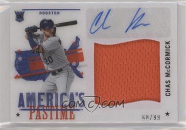 2022 Panini Chronicles - America's Pastime Material Signatures #APMS-CM - Chas McCormick /99