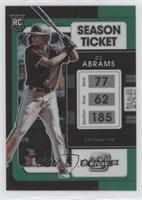 CJ Abrams #/75