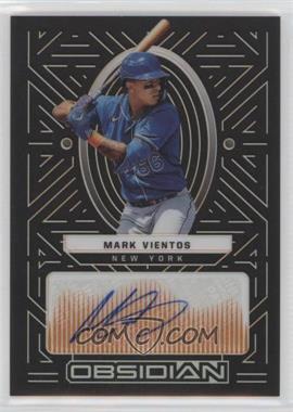 2022 Panini Chronicles - Obsidian Autographs - Electric Etch Orange #OA-MV - Mark Vientos /50