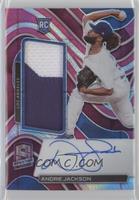 Rookie Jersey Autograph - Andre Jackson #/49