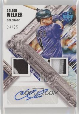 2022 Panini Diamond Kings - DK Material Signatures - Holo Blue #DMS-CW - Colton Welker /25