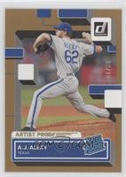 Rated Rookie - A.J. Alexy #/10