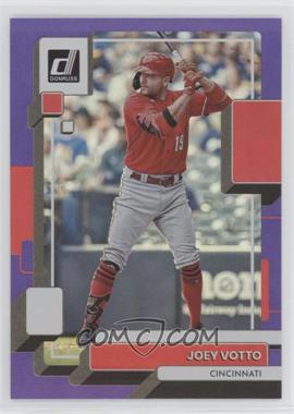 2022 Panini Donruss - [Base] - Holo Purple #125 - Joey Votto