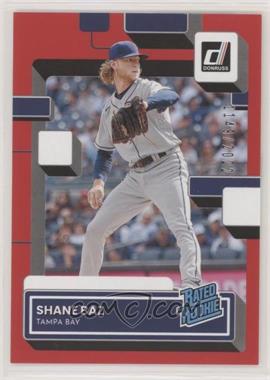 2022 Panini Donruss - [Base] - Red #66 - Rated Rookie - Shane Baz /2022