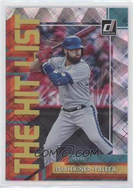 2022 Panini Donruss - The Hit List - Diamond #THL-9 - Isiah Kiner-Falefa