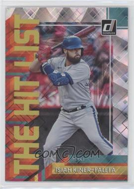 2022 Panini Donruss - The Hit List - Diamond #THL-9 - Isiah Kiner-Falefa