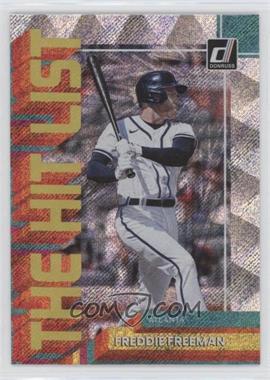 2022 Panini Donruss - The Hit List - Rapture #THL-7 - Freddie Freeman