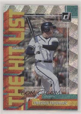 2022 Panini Donruss - The Hit List - Rapture #THL-7 - Freddie Freeman