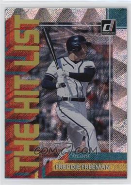 2022 Panini Donruss - The Hit List - Rapture #THL-7 - Freddie Freeman