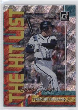 2022 Panini Donruss - The Hit List - Rapture #THL-7 - Freddie Freeman