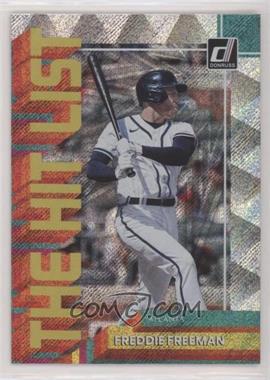 2022 Panini Donruss - The Hit List - Rapture #THL-7 - Freddie Freeman