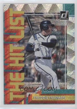 2022 Panini Donruss - The Hit List - Rapture #THL-7 - Freddie Freeman