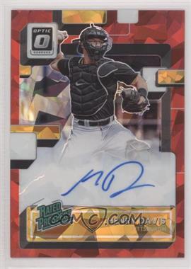 2022 Panini Donruss Optic - Rated Prospect Signatures - Red Cracked Ice Prizm #RPS-HD - Henry Davis /25
