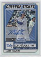 Matt McLain #/25