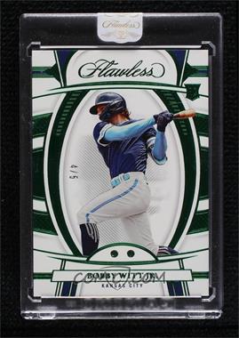 2022 Panini Flawless - [Base] - Emerald #47 - Rookies - Bobby Witt Jr. /5 [Uncirculated]