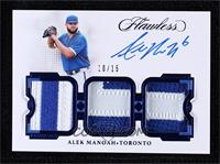 Alek Manoah #/15