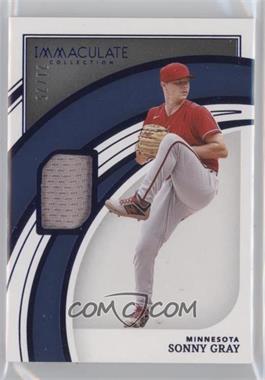 2022 Panini Immaculate Collection - [Base] - Blue #82 - Sonny Gray /25