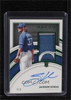 Rookie Patch Autograph - Jackson Kowar #/5