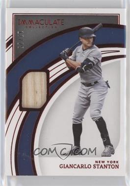 2022 Panini Immaculate Collection - [Base] - Red #74 - Giancarlo Stanton /25