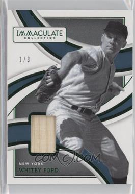 2022 Panini Immaculate Collection - Legends Materials - Green #LM-WF - Whitey Ford /3