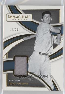 2022 Panini Immaculate Collection - Legends Materials #LM-BM.1 - Billy Martin /25