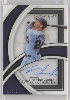 2022 Panini Immaculate Collection - Shadowbox Signatures #SS-TL - Trevor Larnach /99