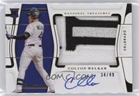 Rookie Material Signatures - Colton Welker #/49