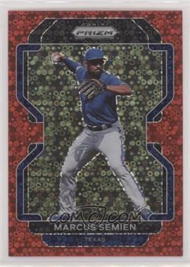 2022 Panini Prizm - [Base] - Red Donut Circle Prizm #13 - Marcus Semien /99