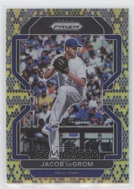 2022 Panini Prizm - [Base] - Snakeskin Prizm #27 - Jacob deGrom /50