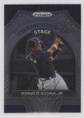 2022 Panini Prizm - Championship Stage #CS-1 - Ronald Acuna Jr.